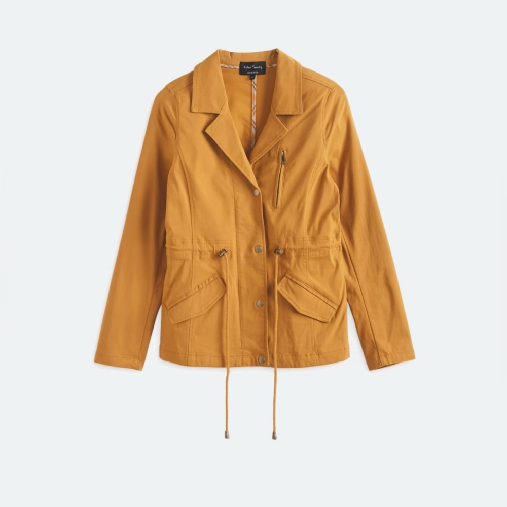 Eden Society Mustard Women's Utility Jacket NWOT
